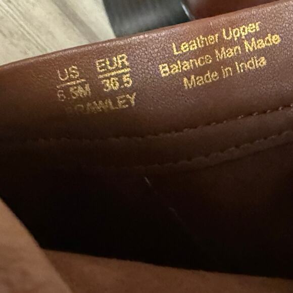 Sam Edelman Brawley Ankle Boots Deep Pecan Leather Women’s Size 6.5M - Picture 8 of 11